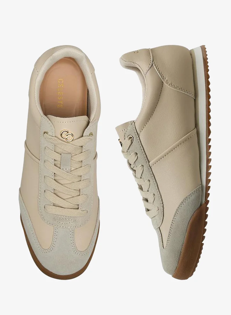 Celeste Women Lace-Up Ankle Sneakers